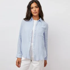 Rails skjorte - Ellis bluebell