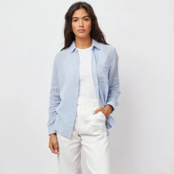 Rails skjorte - Ellis bluebell