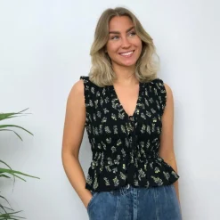 Rails top - Martine dark amaryllis