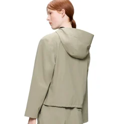 Rains jakke - 12450 Suva Hardshell Short String beige