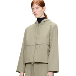 Rains jakke - 12450 Suva Hardshell Short String beige