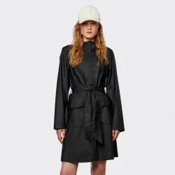 Rains regnjakke - 18130 Curve black
