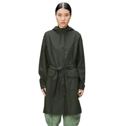Rains regnjakke - 18130 Curve green