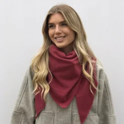 Rosas tørklæde - Triangle L-11 2101 wine