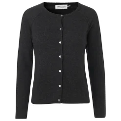 Rosemunde cardigan - 1421 009/dark grey melange