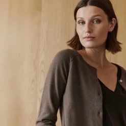 Rosemunde cardigan - 1421 926/falcon