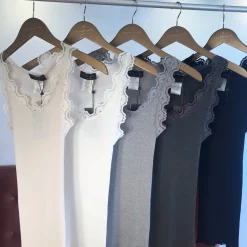 Rosemunde top - 5205 009/dark grey melange