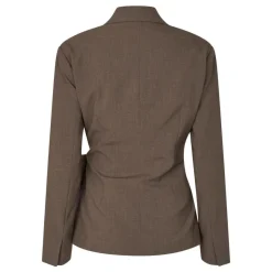 Second Female blazer - Dakota Wrap mid brown melange