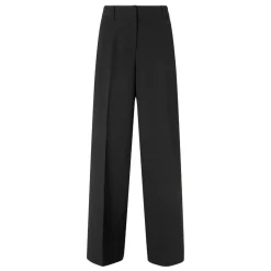 Second Female bukser - Fique Straight black