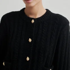 Second Female cardigan - Karolina Knit black