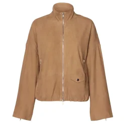 Second Female jakke - Buellen Suede petrified oak