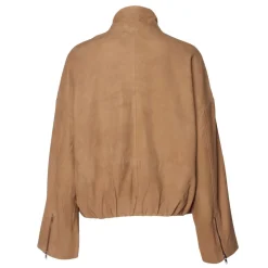 Second Female jakke - Buellen Suede petrified oak