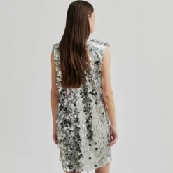 Second Female kjole - Audra silver