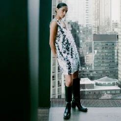 Second Female kjole - Audra silver