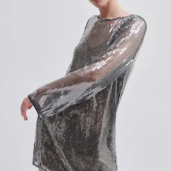 Second Female kjole - Posh woodland grey