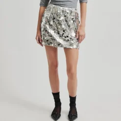 Second Female nederdel - Audra Short silver