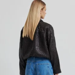 Second Female skindjakke - Vermont Leather chocolate torte