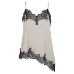 Second Female top - Lacia Contrast Strap cream/black