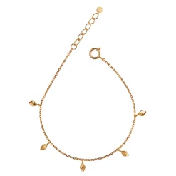 Stine A armbånd - 3184 Tout Petit Ile De L'amour guldbelagt