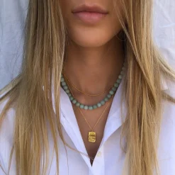 Stine A halskæde - 2063 Cherie Bon Bon cool mint