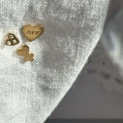 Stine A ørering - 1367 BFF guldbelagt