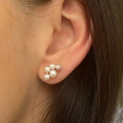 Stine A ørering - 1339 Bloom Berries guldbelagt