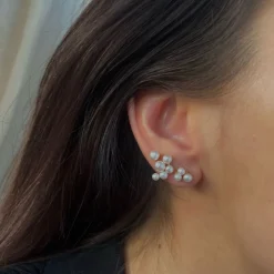 Stine A ørering - 1339 Bloom Berries guldbelagt