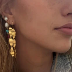 Stine A ørering - 1403 Cleo And Cleo guldbelagt