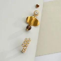 Stine A ørering - 1410 Coco guldbelagt