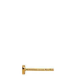 Stine A ørering - 1181 Coral Petit Love Heart Coral Enamel guldbelagt