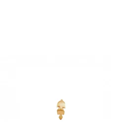 Stine A ørering - 1010 Petit Feather guldbelagt