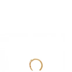 Stine A ørering - 1010 Petit Feather guldbelagt