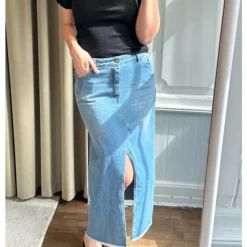 Tiffany nederdel - Chris Long blue wash