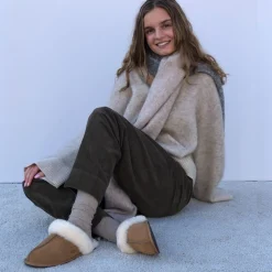 UGG hjemmesko - Scuffette II chestnut
