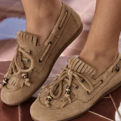 Via Vai loafers - June Loua sierra noisette