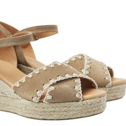 Via Vai sandal - Luisa Ayla sierra noisette